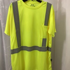 OccuNomix Neon Yellow Safety Shirt – Men’s XL